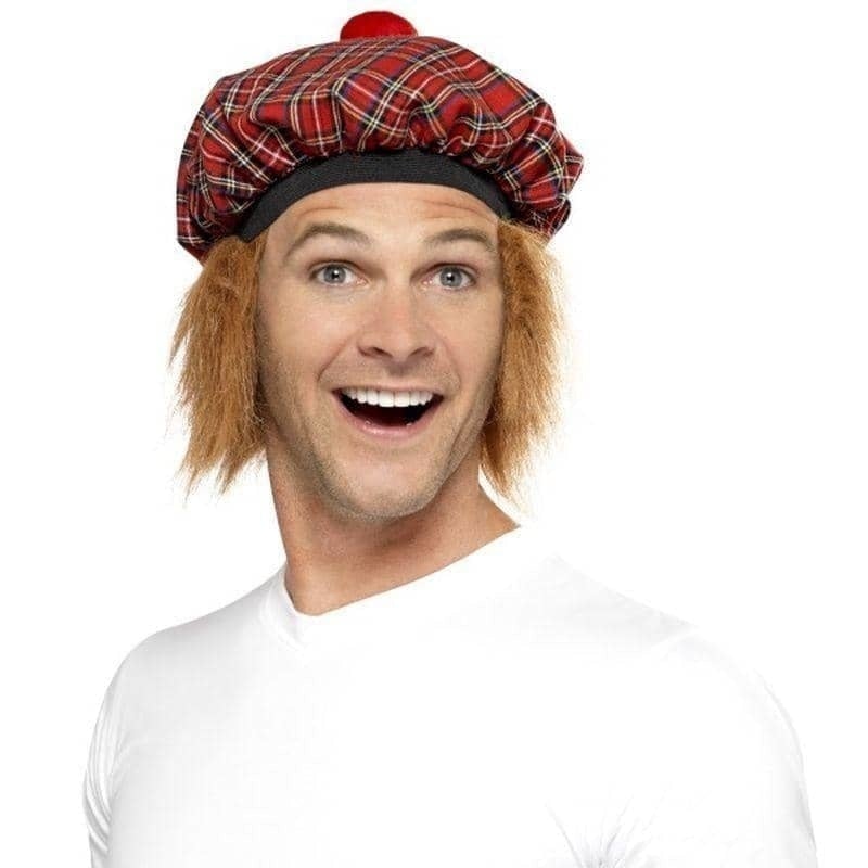 Tam O Shanter Tartan Adult Red Hat 1