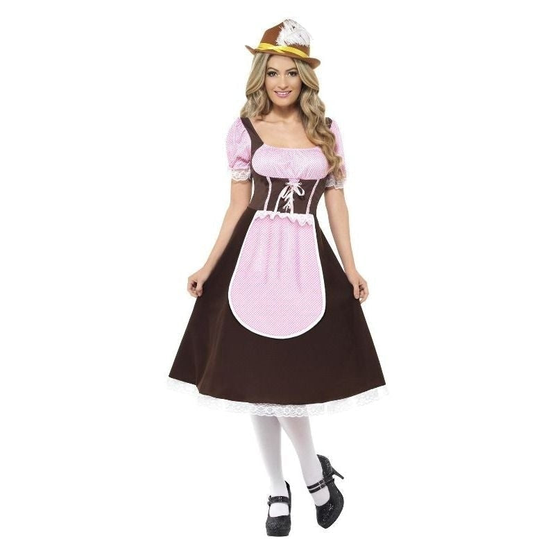 Tavern Girl Costume Oktoberfest Long Dress_3