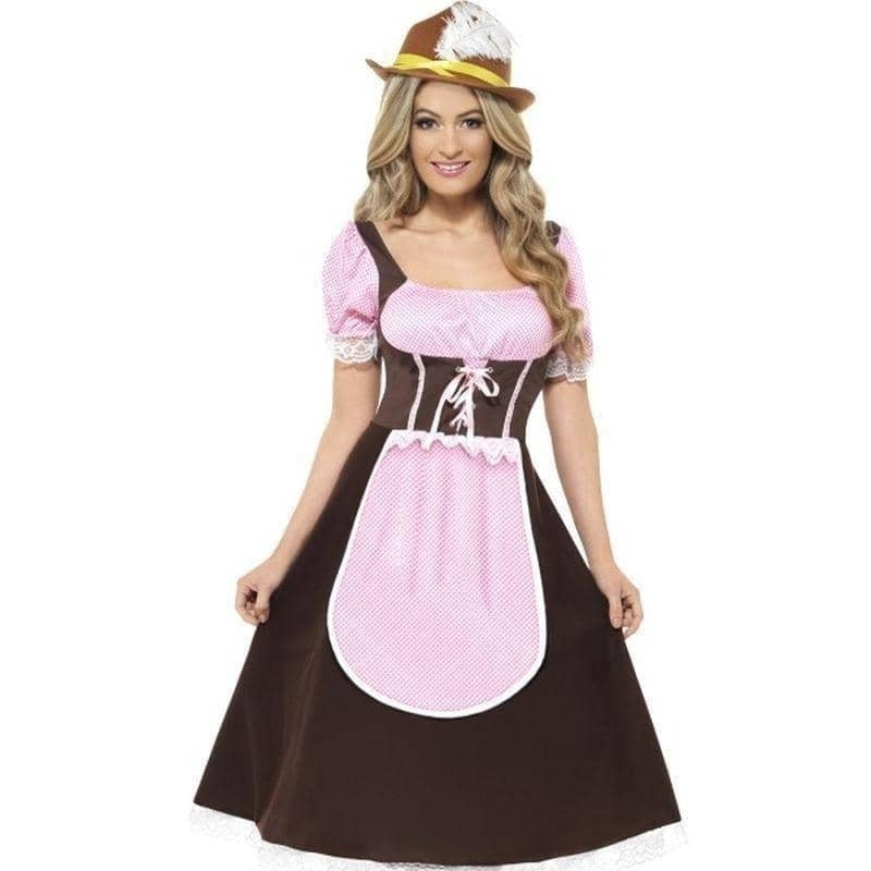 Tavern Girl Costume Oktoberfest Long Dress 1
