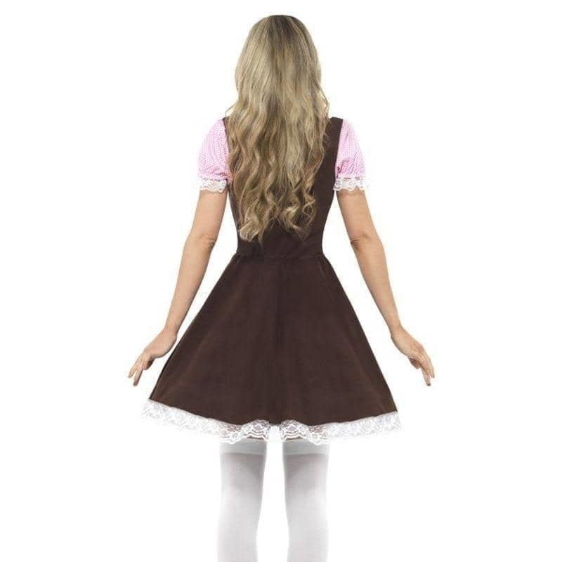 Tavern Girl Costume Oktoberfest Short Dress_2