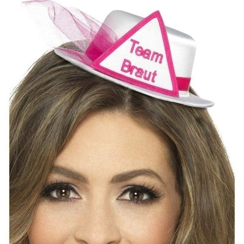 Team Braut Hat Adult White 1