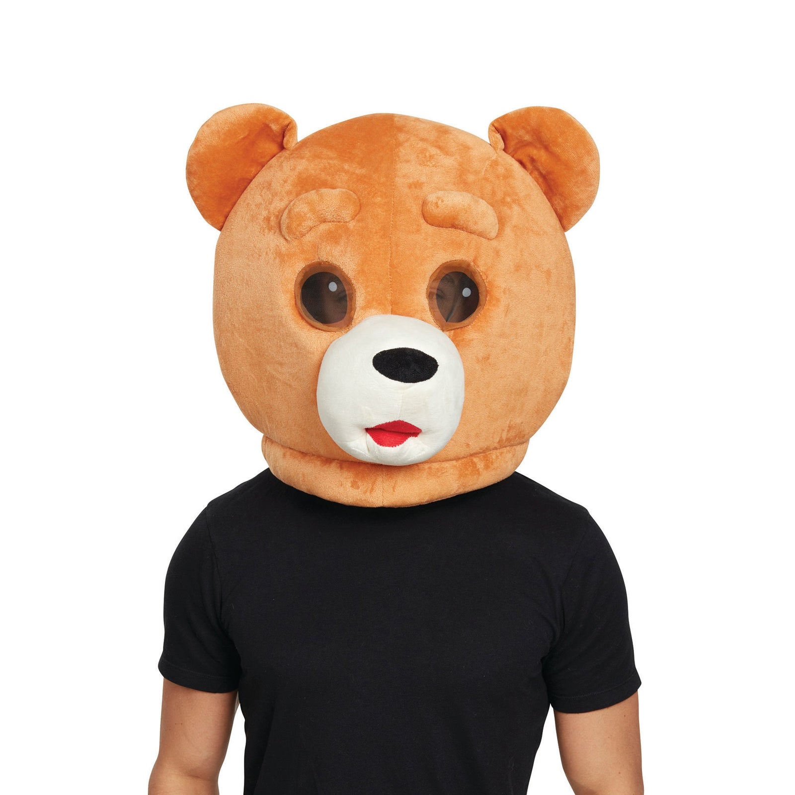 Teddy Bear Mascot Giant Head Mask 1