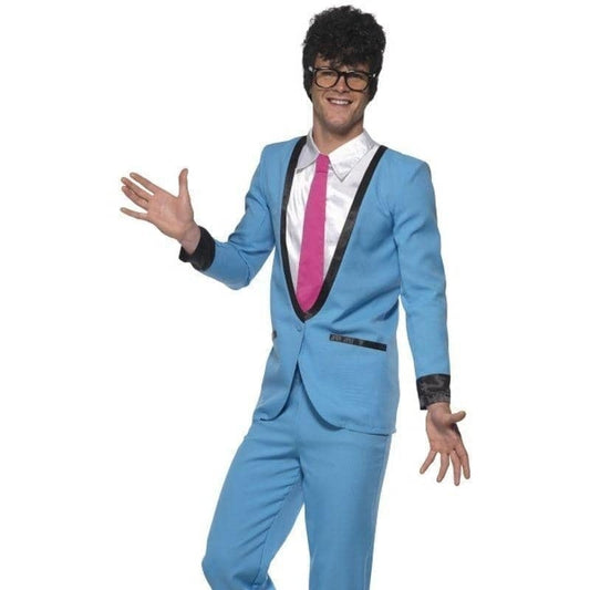 Teddy Boy Costume Adult Blue 1