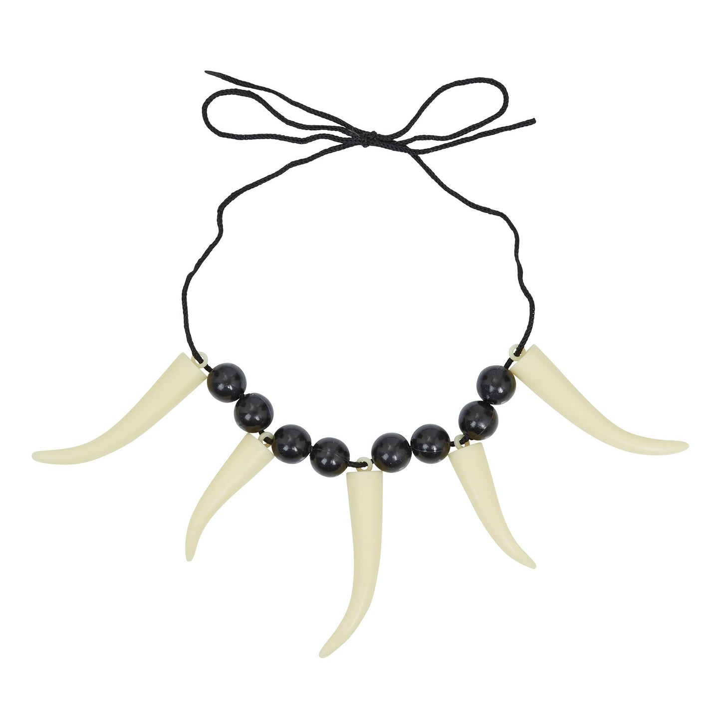 Teeth Necklace White Costume Accessories Unisex 1