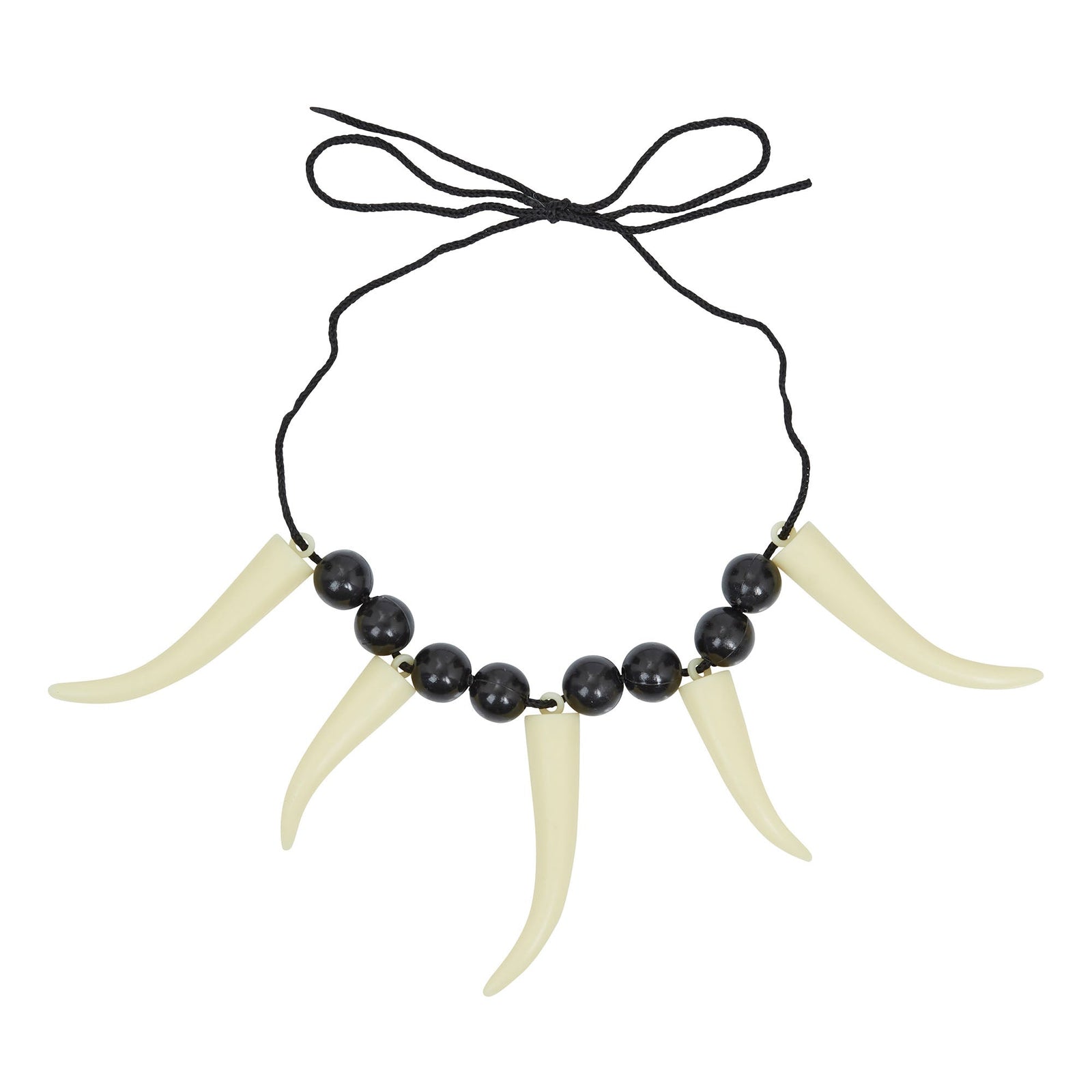 Teeth Necklace White Costume Accessories Unisex 1