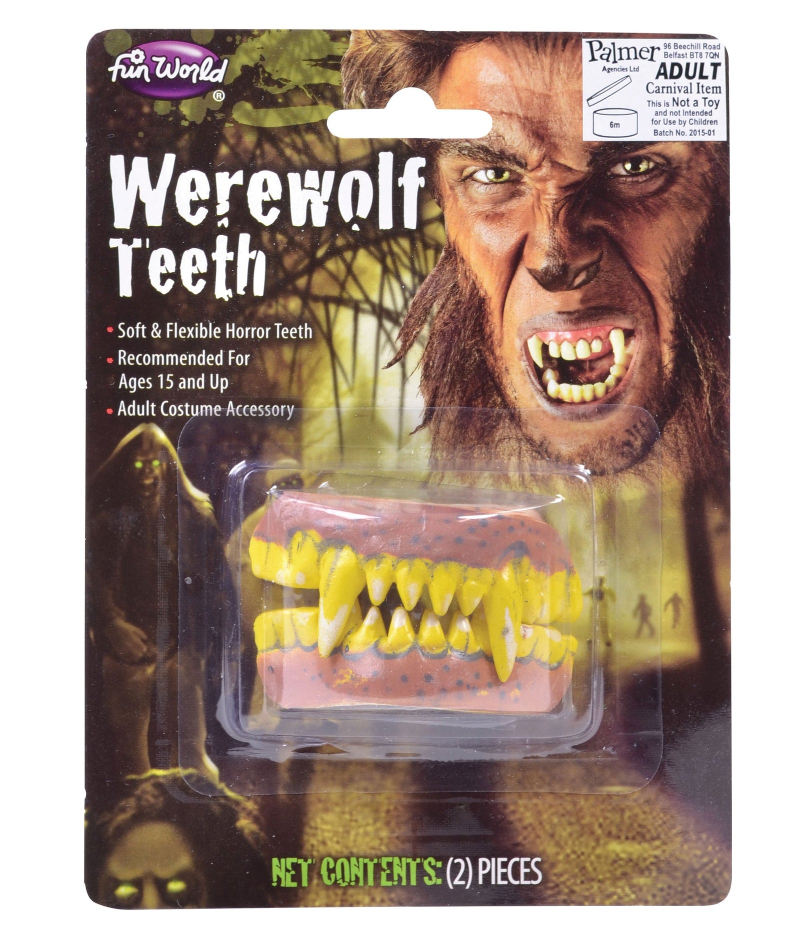 Teeth Werewolf Miscellaneous Disguises Unisex 1