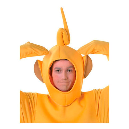 Yellow Teletubbies Laalaa Costume Adult Bodysuit 2