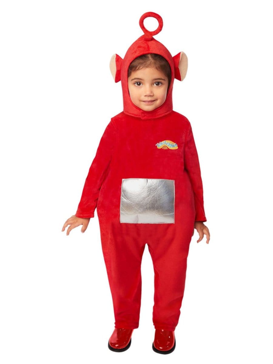 Teletubbies Po Costume Red Jumpsuit for Toddlers 3