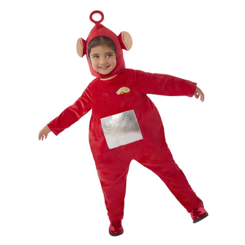 Teletubbies Po Costume Red Jumpsuit for Toddlers 1