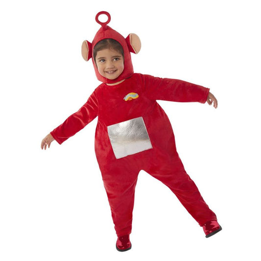 Teletubbies Po Costume Red Jumpsuit for Toddlers 1