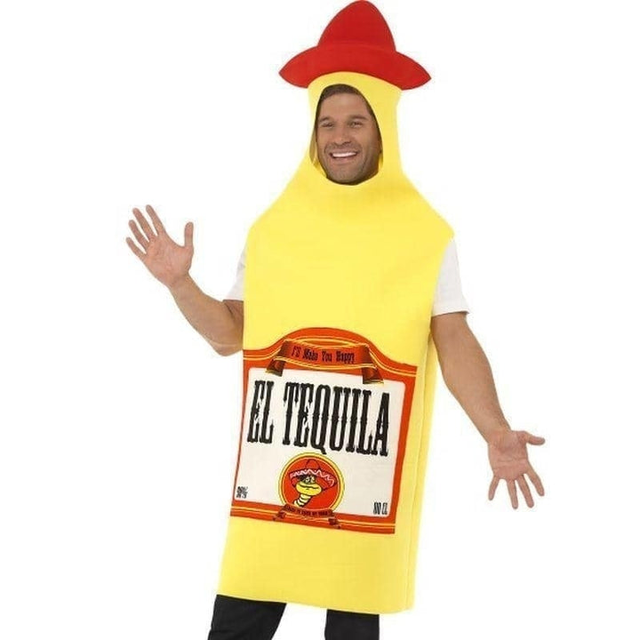 Tequila Bottle Costume Adult Yellow_1