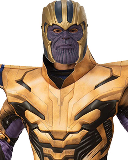 Thanos Costume Endgame Deluxe Mens Muscle Gold Armour 2