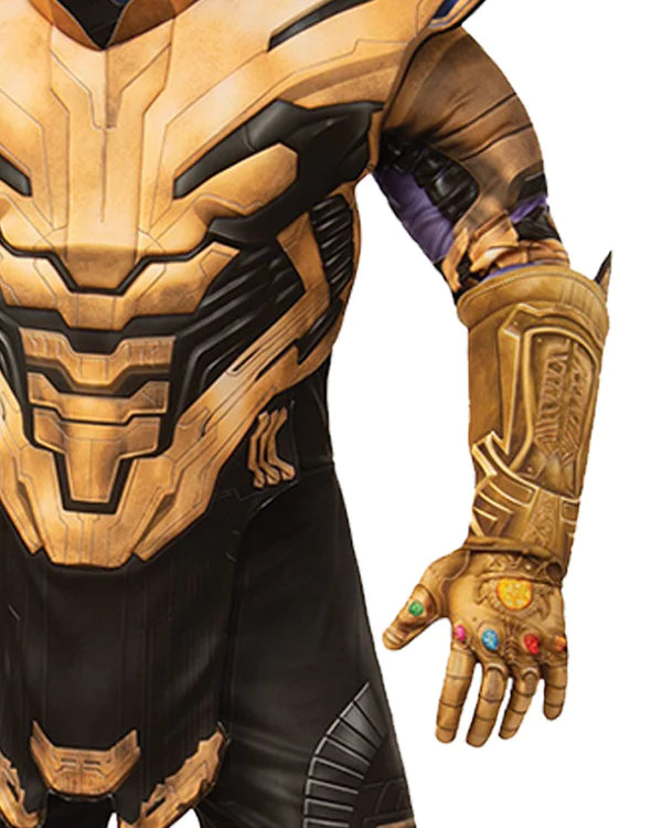 Thanos Costume Endgame Deluxe Mens Muscle Gold Armour 3