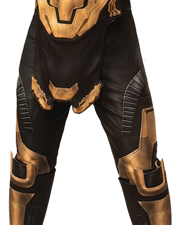 Thanos Costume Endgame Deluxe Mens Muscle Gold Armour 4