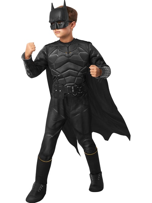 The Batman Boys Muscle Costume Deluxe Printed 1