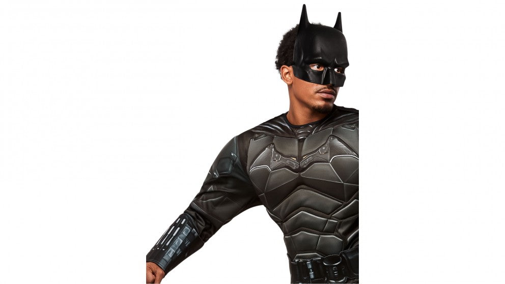 The Batman Costume Mens Printed Muscle Batsuit DC Comics 2