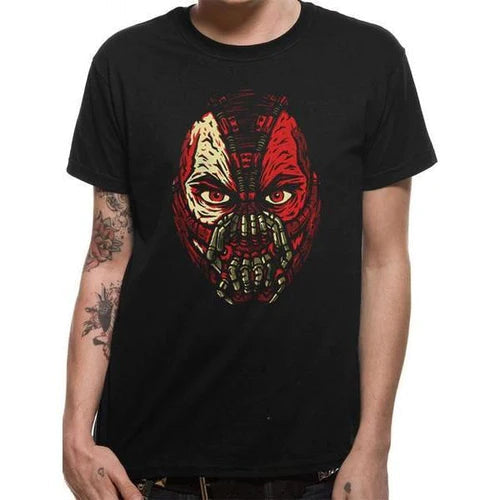 The Dark Knight Bane Face T-Shirt Batman DC Adult 1