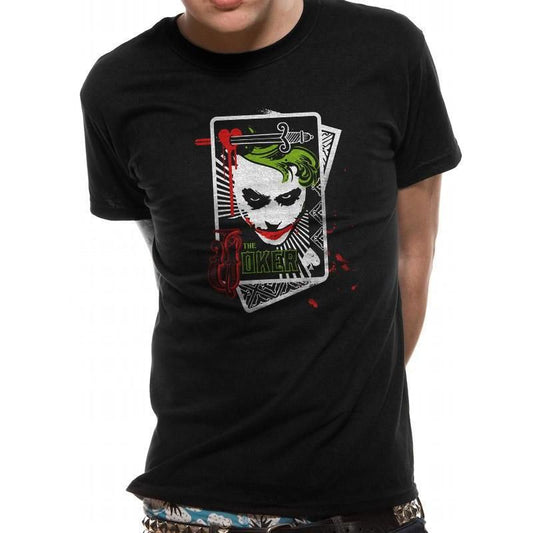The Dark Knight Joker Card Unisex T-shirt Batman DC Adult 1