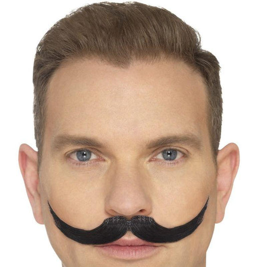 The English Moustache Adult Black 1