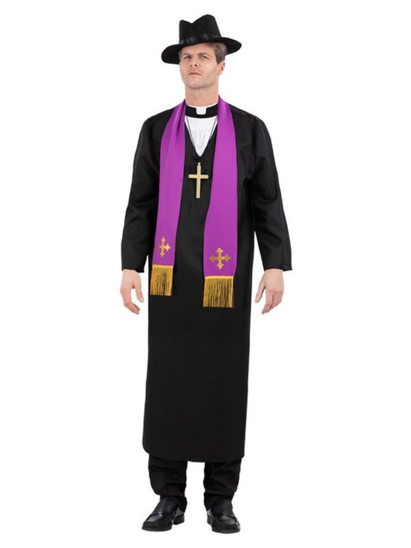 The Exorcist Father Merrin Priest Costume Robe Adult_2