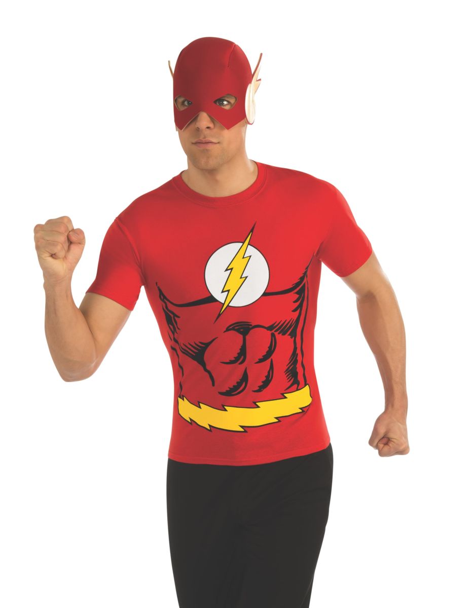 The Flash Costume Top Male 1