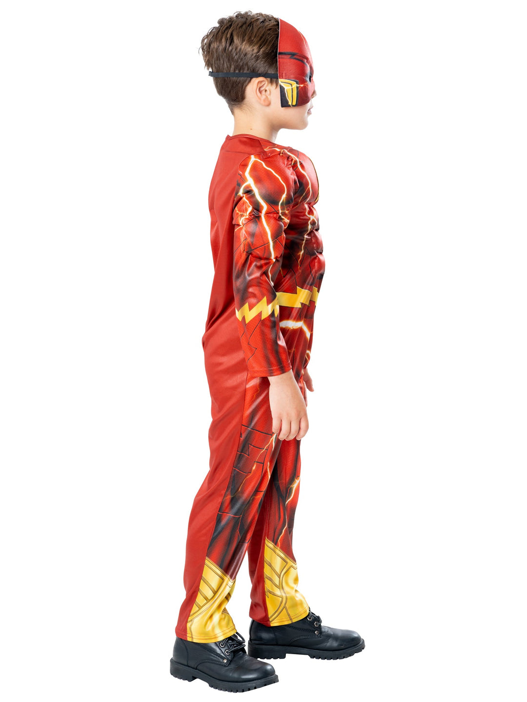 The Flash Kids Costume Padded Muscle Suit