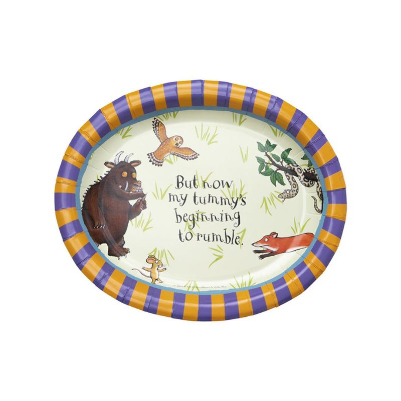 The Gruffalo Tableware Party Platters x4 Decoration Plates 1