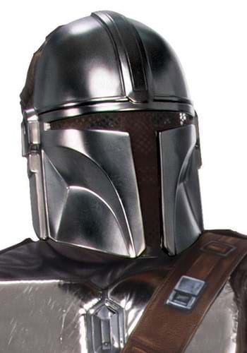 The Mandalorian Helmet Beskar Armor Kids 1/2 Face Mask_1