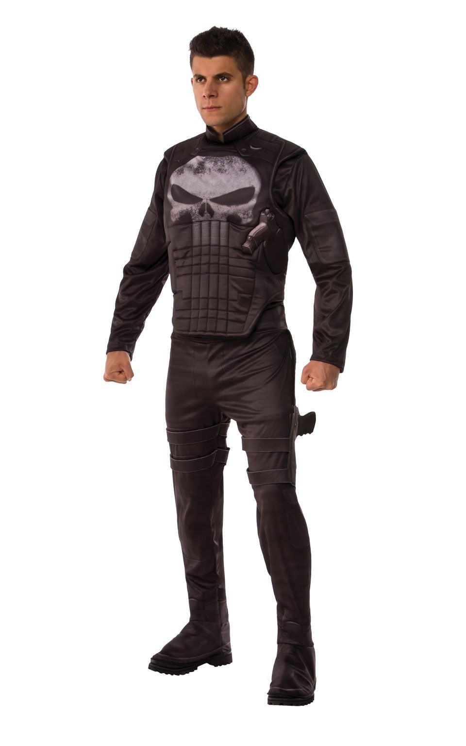 The Punisher Frank Castle Mens Padded Muscle Costume_1