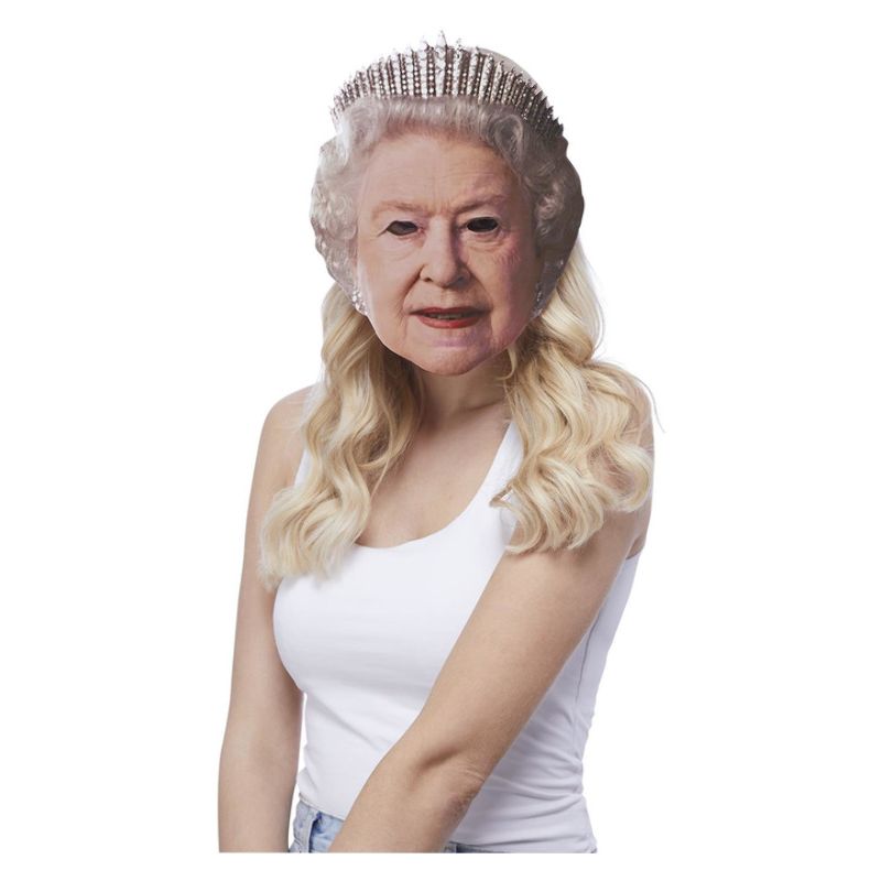 The Queen Printed Card Mask Adult 1