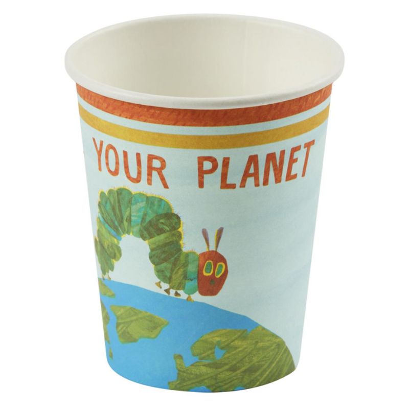 The Very Hungry Caterpillar Tableware Party Cups Child Green Blue 1