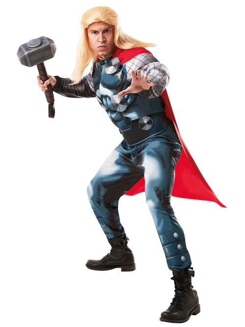 Thor Costume Avengers Marvel Adult Deluxe with Wig 2
