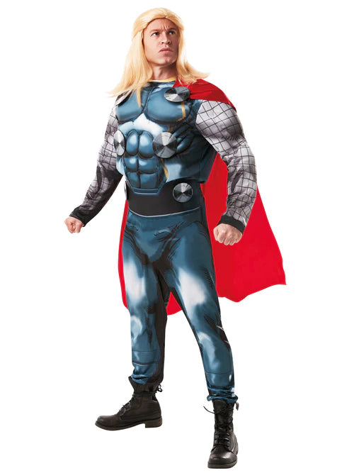 Thor Costume Avengers Marvel Adult Deluxe with Wig_1