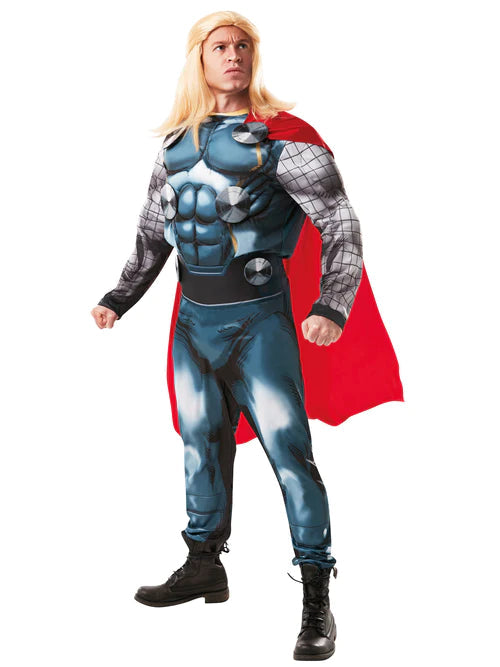 Thor Costume Avengers Marvel Adult Deluxe with Wig 1