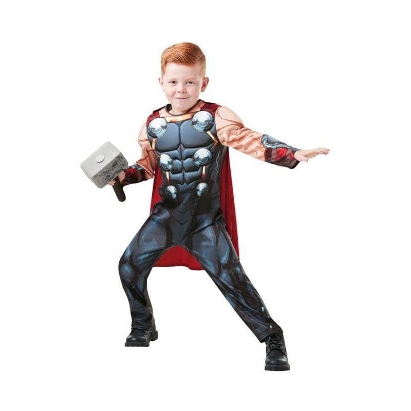 Thor Costume Kids Marvel Deluxe Classic Super Hero 1
