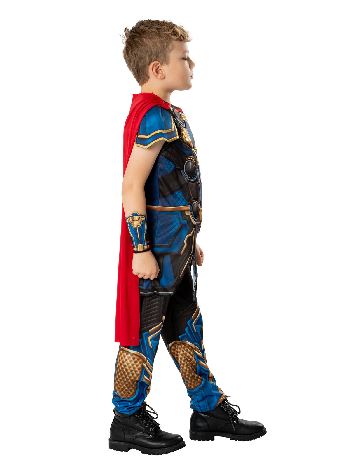 Thor Kids Costume Love and Thunder Deluxe Armour with Cape 4