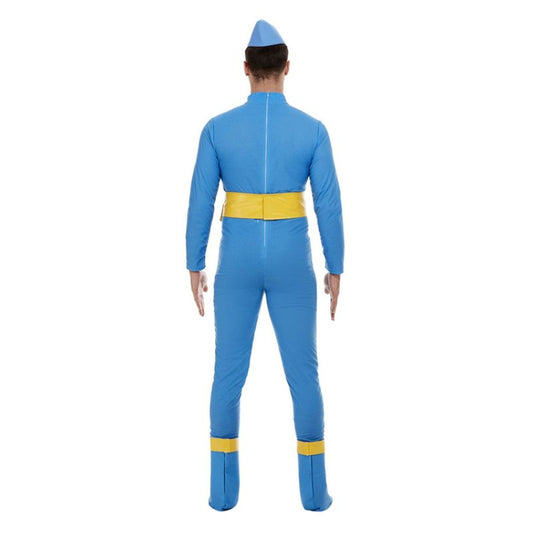 Thunderbirds Scott and Virgil Deluxe Costume Blue Adult 2