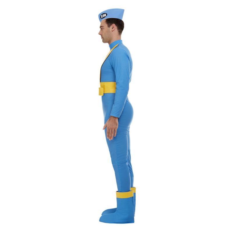 Thunderbirds Scott and Virgil Deluxe Costume Blue Adult 3
