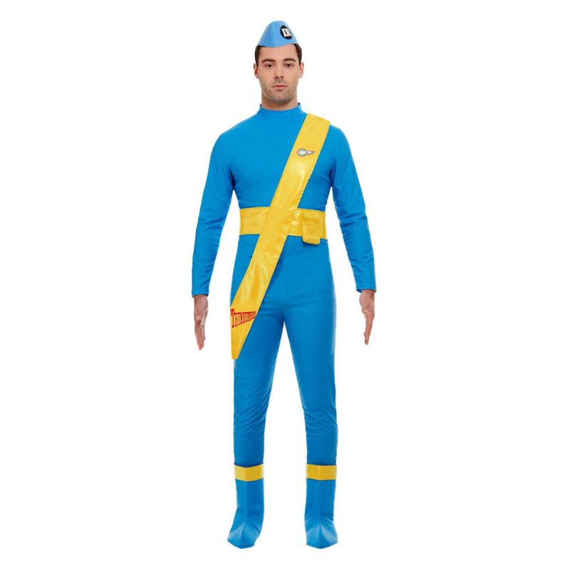 Thunderbirds Scott and Virgil Deluxe Costume Blue Adult 1