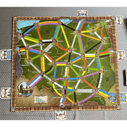 Ticket to Ride Poland Map Collection Board Game