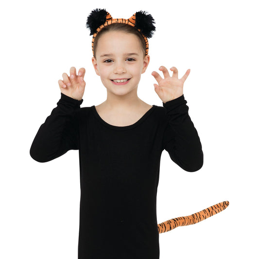 Tiger Set Ears + Tail Instant Disguises Unisex 2