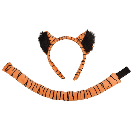 Tiger Set Ears + Tail Instant Disguises Unisex 1