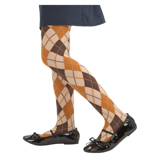 Child Evacuee Tights Size 6-12 WW2 Costume Accessory 1