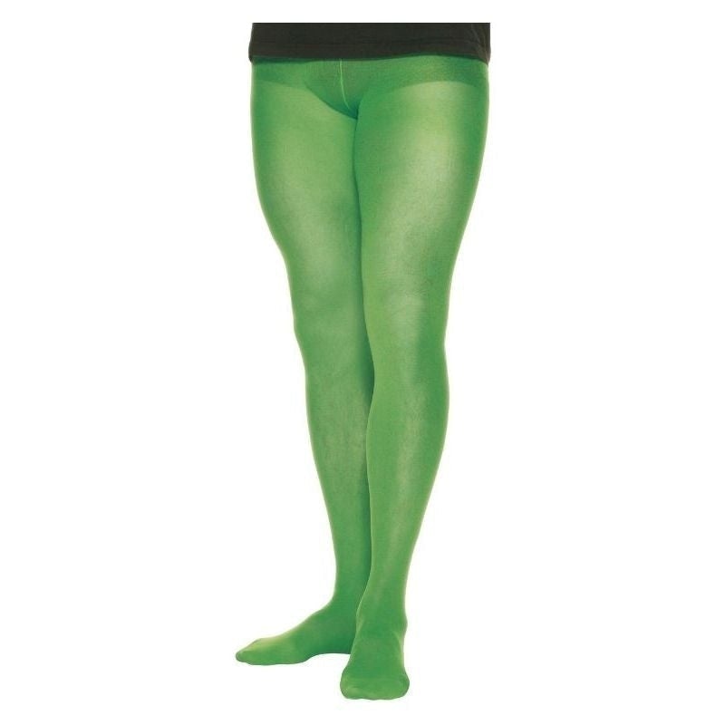 Tights Green 70 Denier Adult Festive Elf Costume Accessory 1
