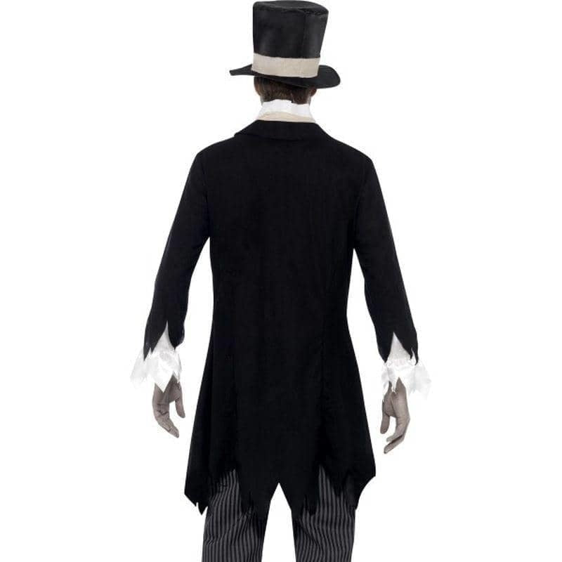 Till Death Do Us Part Zombie Groom Costume Adult Black White 2