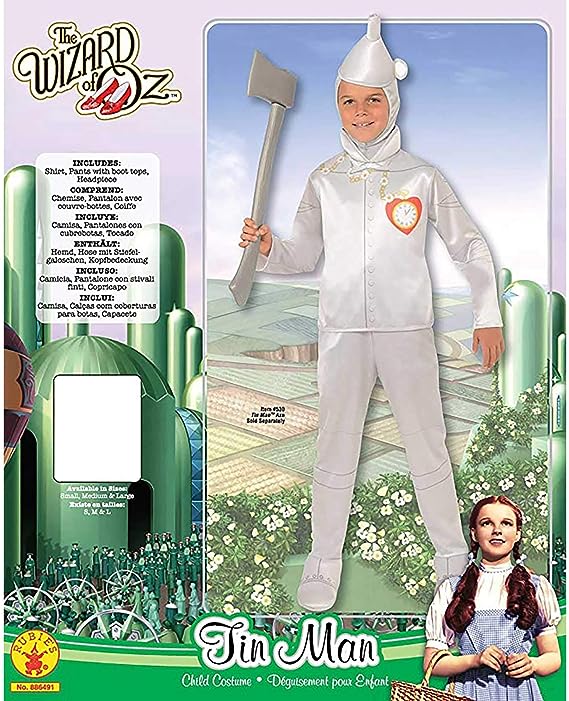 Tin Man Kids Costume 4
