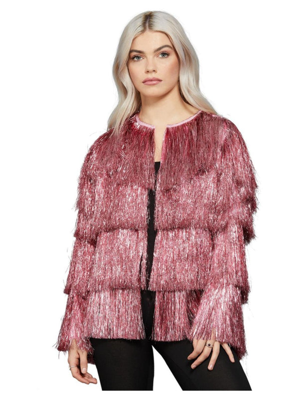 Tinsel Festival Jacket Fever Adult Pink 1