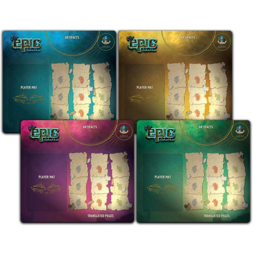 Tiny Epic Cthulhu Player Mat Set - 4 Mats product image