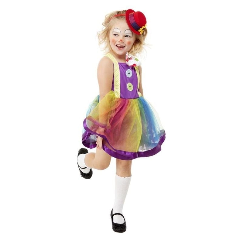 Toddler Clown Costume Purple 1