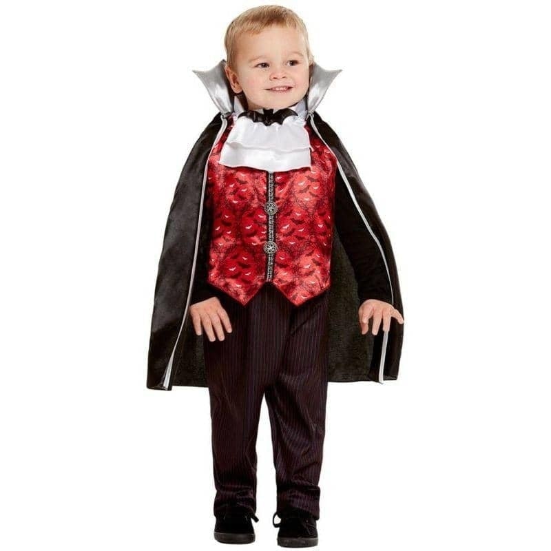 Toddler Vampire Costume Red_1